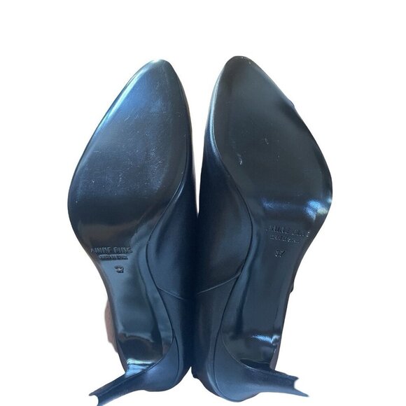 NEW nine Bing Tall Boots Over The Knee Round Toe Boots Size 37 - Picture 9 of 10